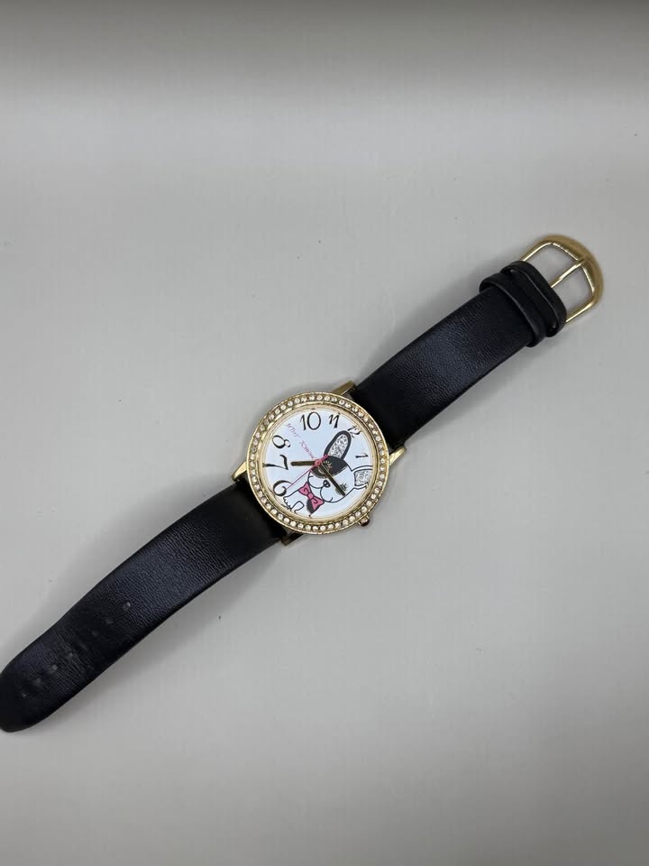 Betsey Johnson French Bulldog Watch *new battery* - photo 2
