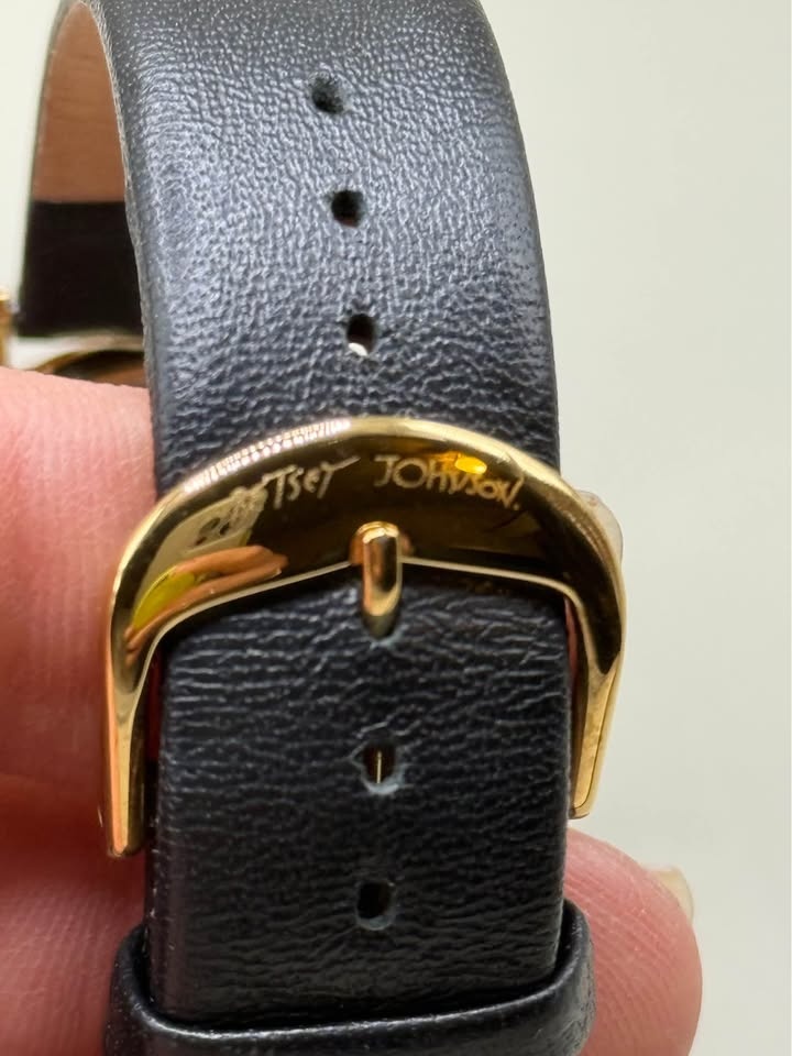 Betsey Johnson French Bulldog Watch *new battery* - photo 4
