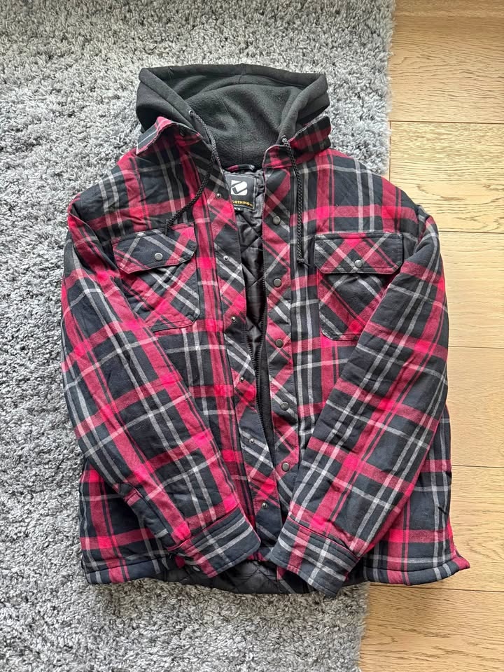 BC Clothing Plaid Jacket - Size Med