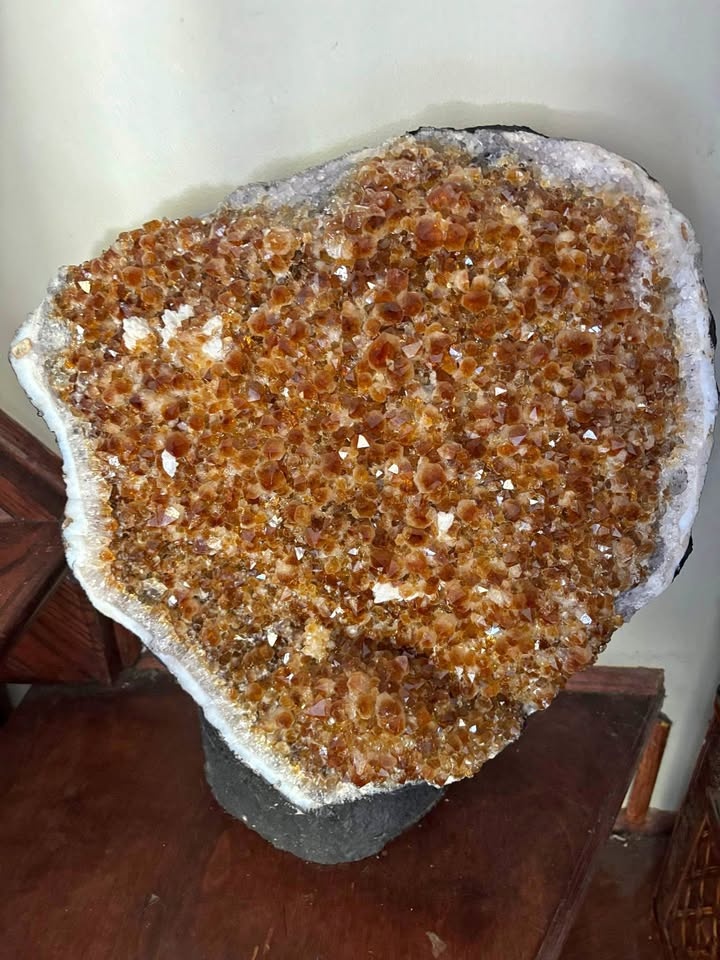 88.2 lb Large Citrine Crystal Cluster