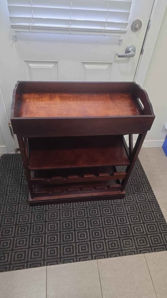 Bar and wine rack cabinet - photo 2