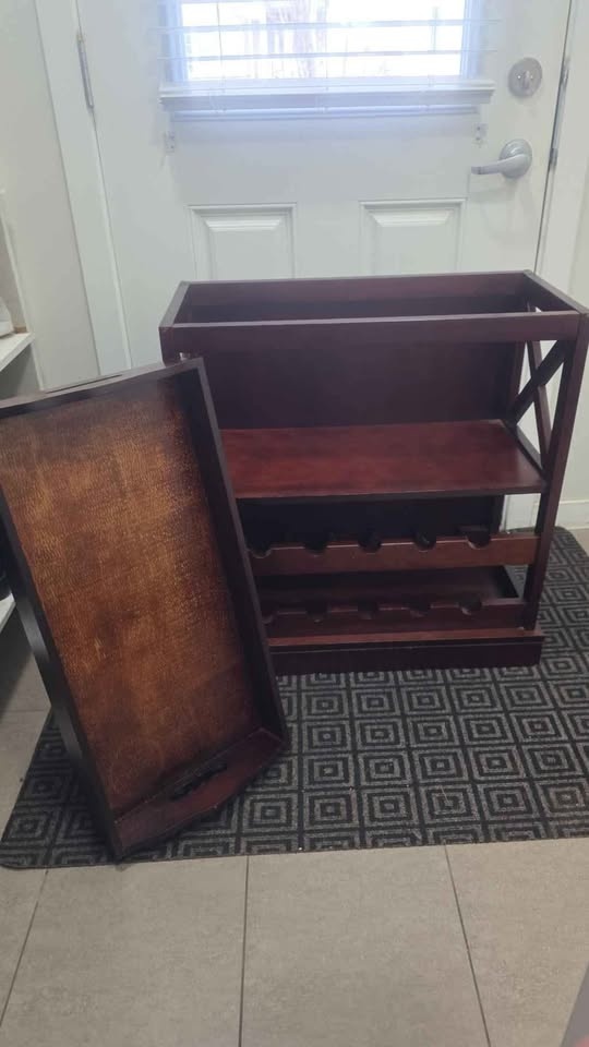 Bar and wine rack cabinet - photo 3