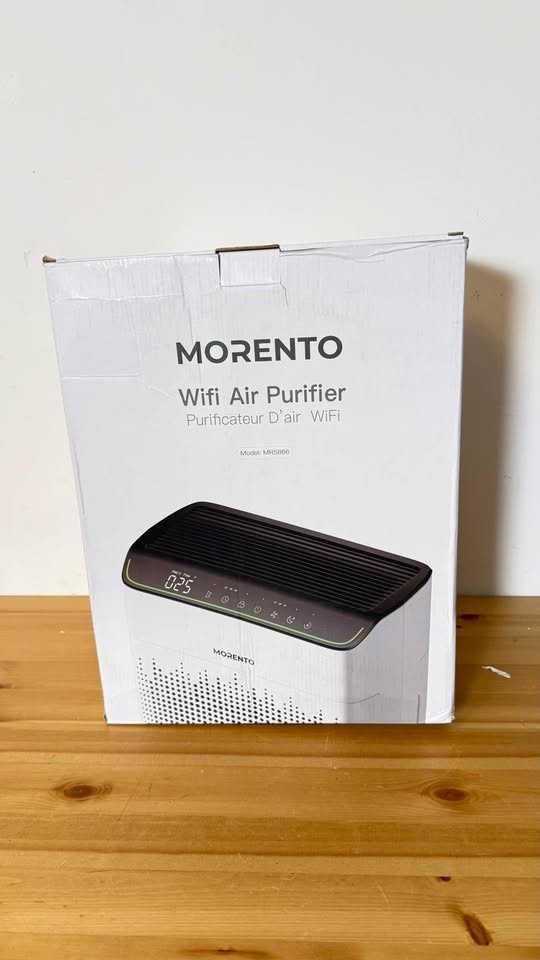 NEW MORENTO Smart Air Purifier | Large Room | WiFi | HEPA - photo 4