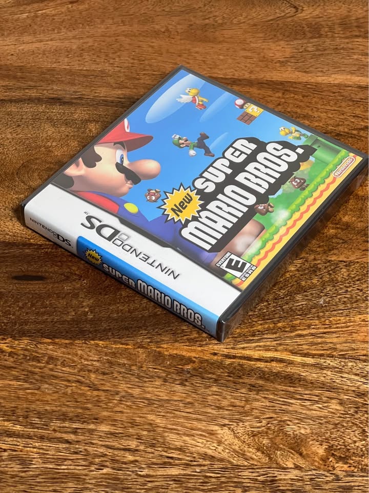 SEALED New Super Mario Bros (Nintendo DS) Brand New - photo 3