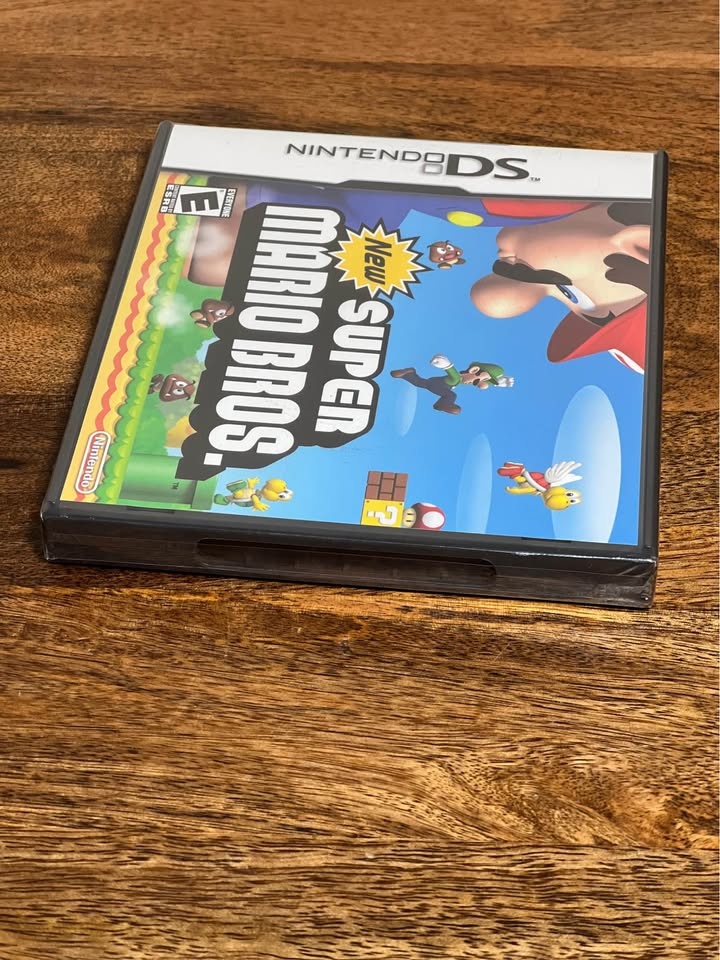 SEALED New Super Mario Bros (Nintendo DS) Brand New - photo 4