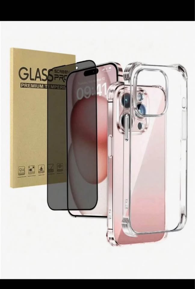 iPhone 16 pro max strong case and screen protector - photo 2