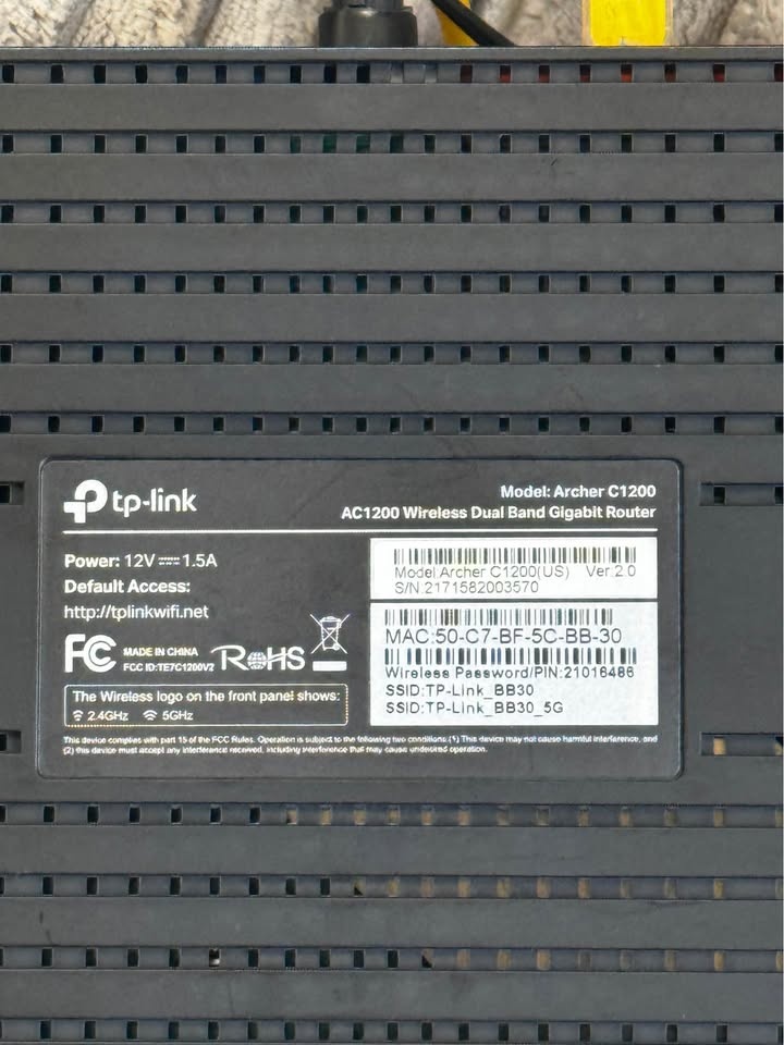 TP LINK AC1200 DUAL BAND GIGABIT ROUTER - photo 4
