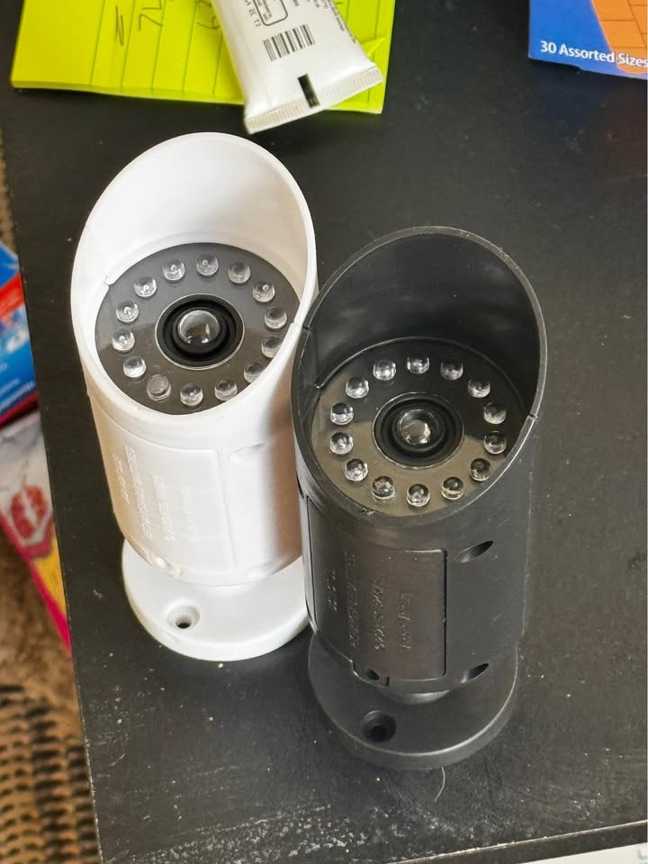 3 DUMMY FAKE CAMERAS FOR YOUR HOME OR BUSINESS LOOKS VERY REAL A - photo 2