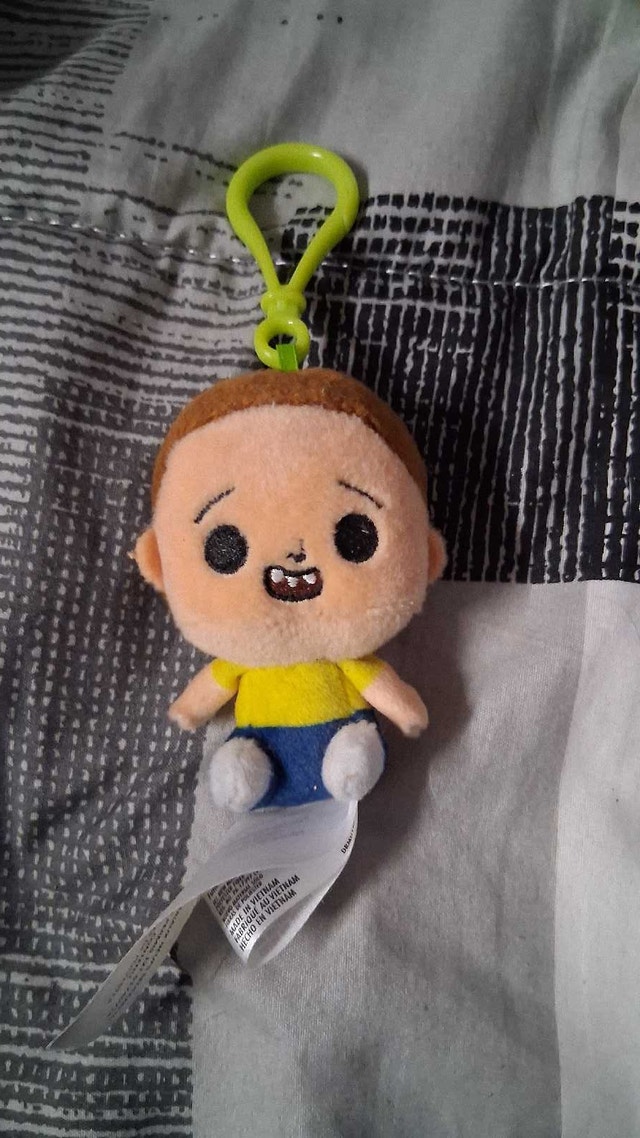 Funko Mystery Mini plush keychain morty