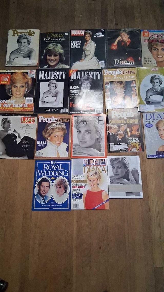 Princess Diana 18 magazine collection