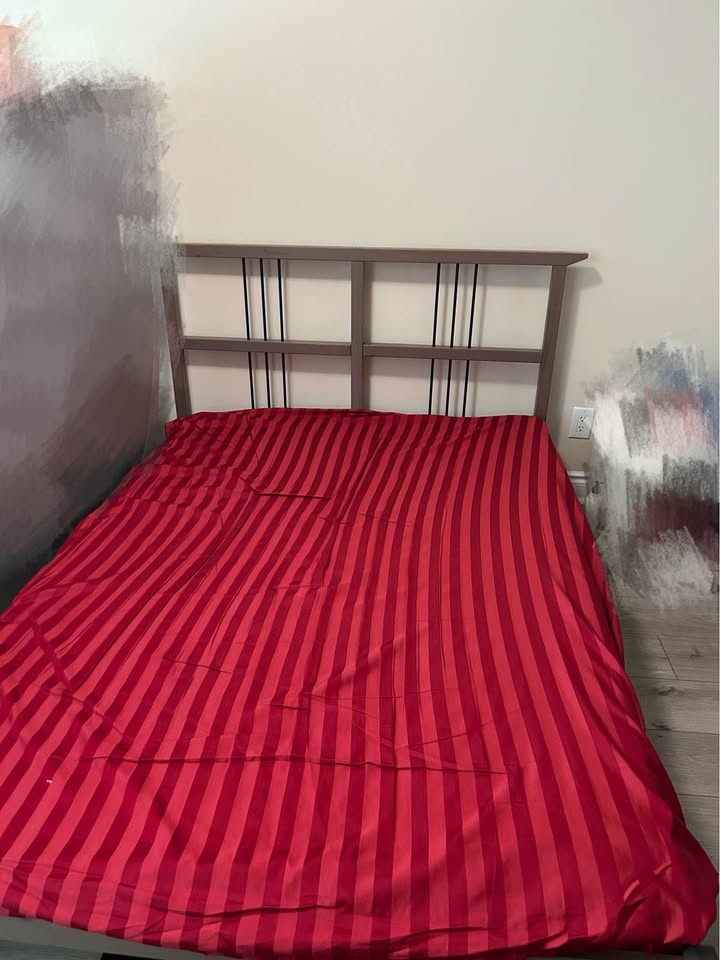 Mattress+ Bed frame double size full size - photo 2