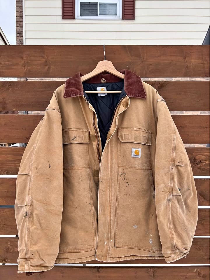 Carhartt Brown Jacket (Large, Regular) - C003 BRN