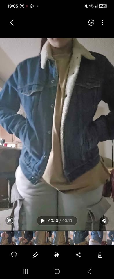 Levi denim sherpa jacket - photo 3