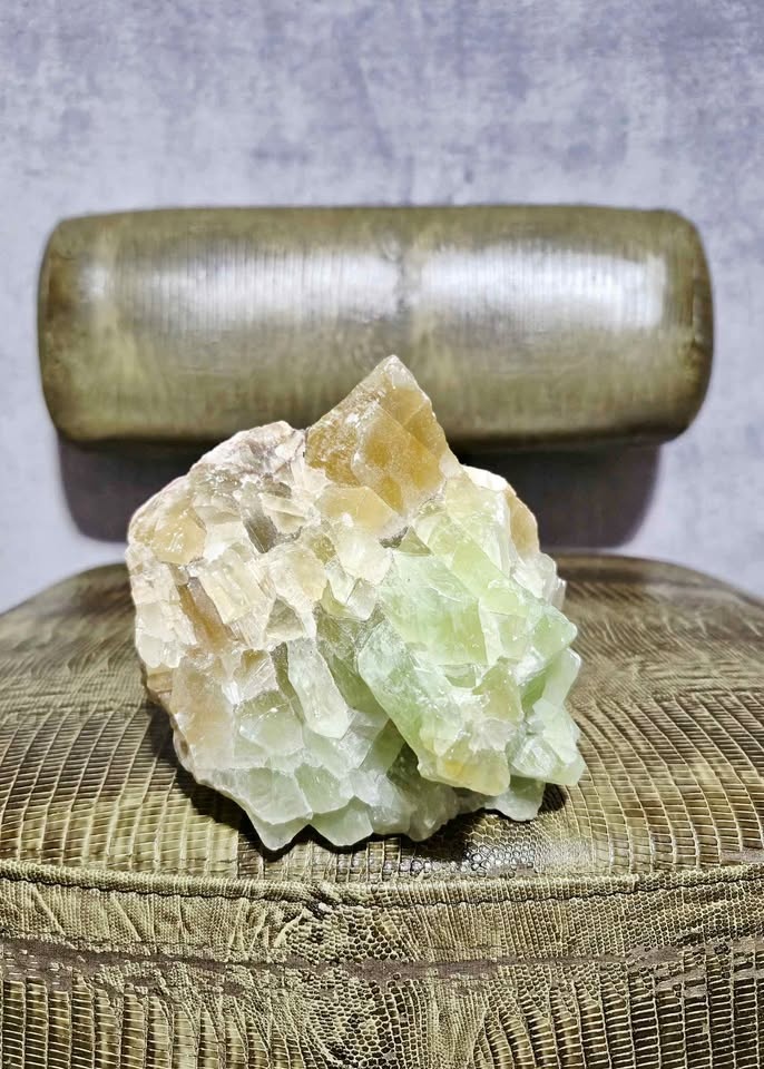Nice Green Calcite Crystal $40