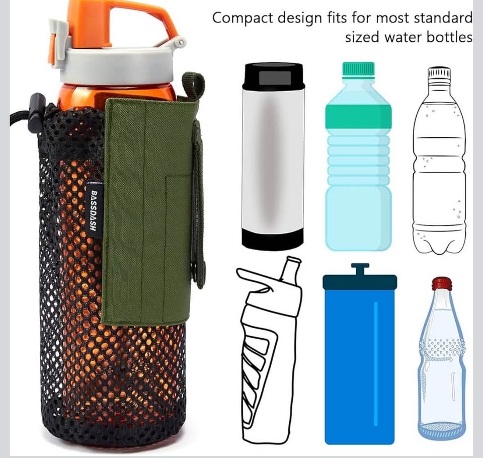Bassdash Tactical Molle Water Bottle Pouch - photo 4