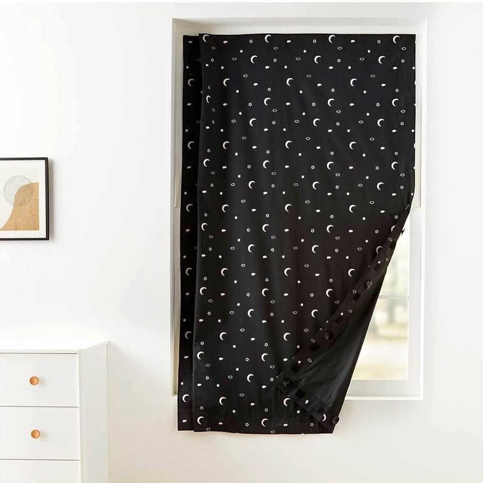 Portable Window Blackout Shade with Suction Cups