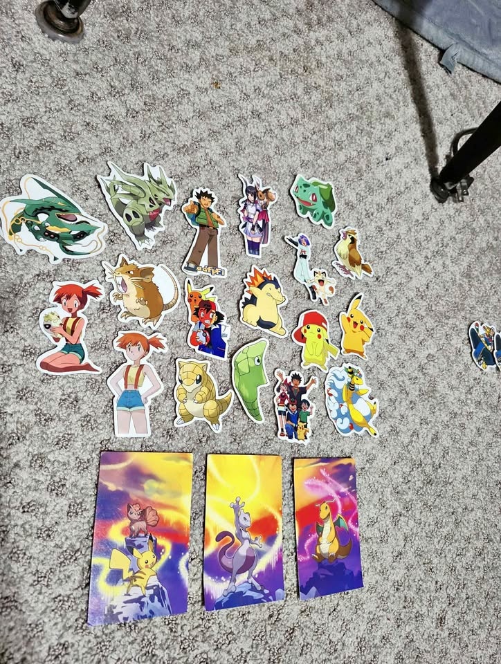 Older Pokémon Stickers :) $10