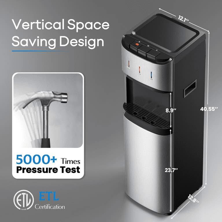 Manastin Bottom-Load Water Dispenser - photo 3