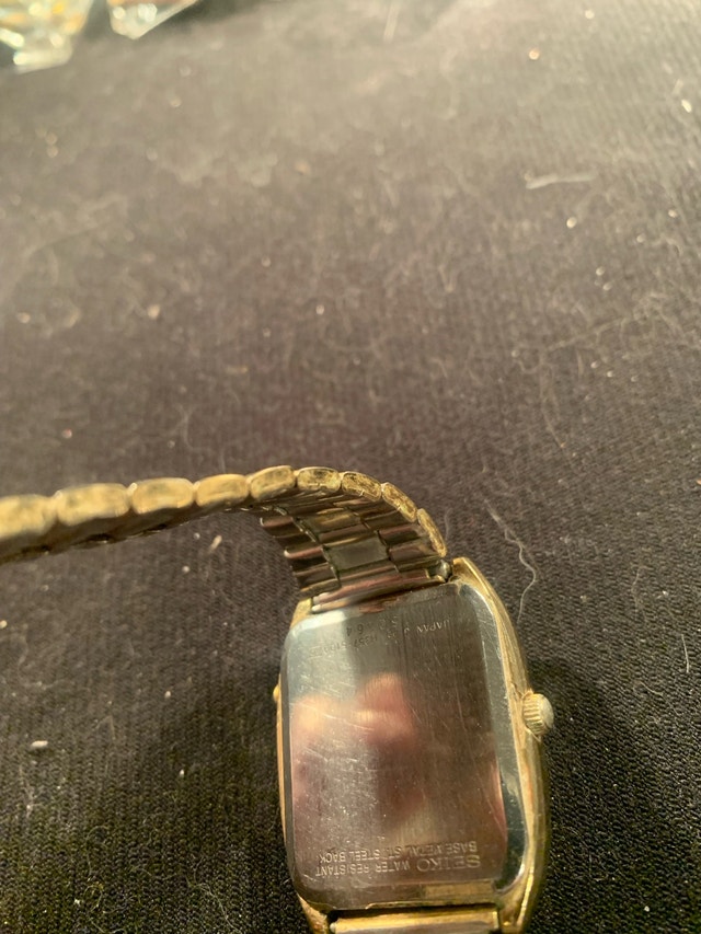 SEIKO super xool alarm chronograph rare gold plate - photo 5