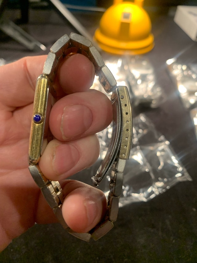 Rare SEIKO gold plate clean white face and crystal - photo 3