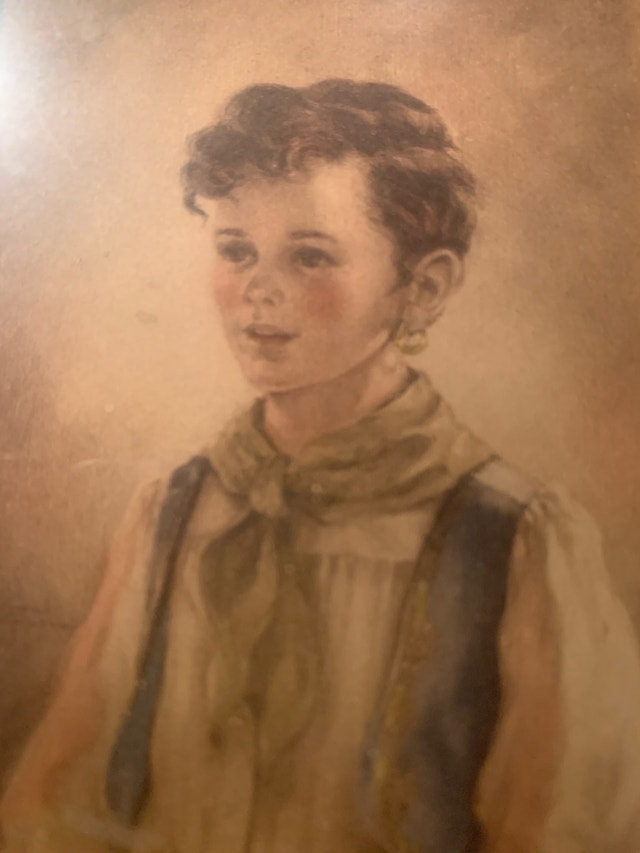 Beautiful set of Dutch paintings from 1942 framed - photo 2