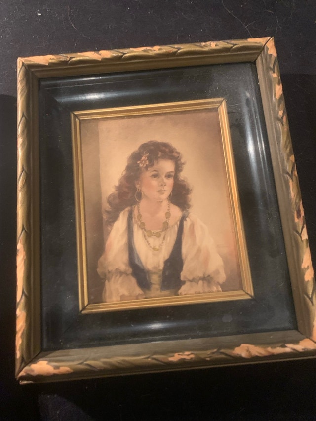 Beautiful set of Dutch paintings from 1942 framed - photo 3