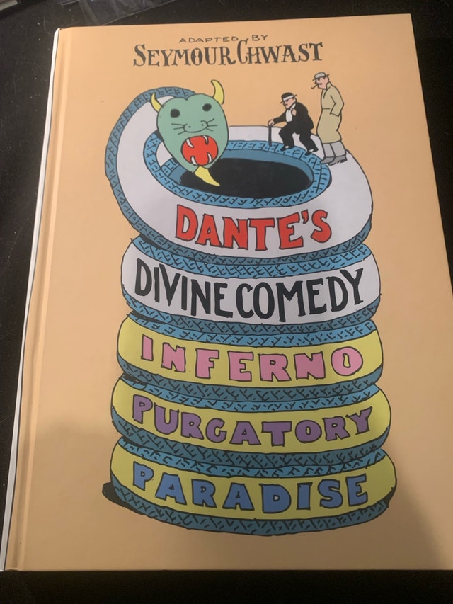 Dante’s divine comedy hard cover trade paperback 1st print