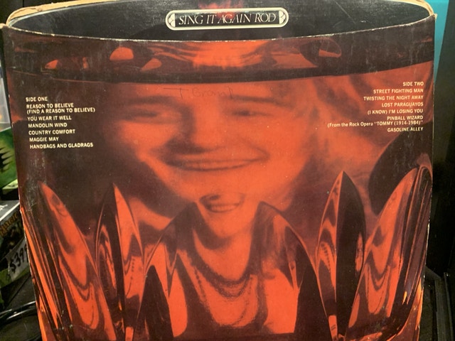 Rod Stewart -Aing it Again 1973 Original LP VG great great songs - photo 3