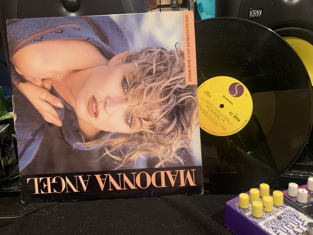 Madonna - “Angel” rare dj 12” sgl vinyl / cover (G)