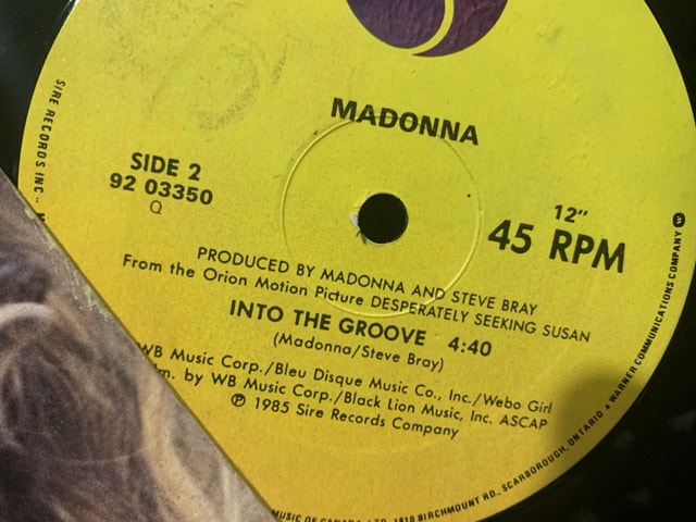 Madonna - “Angel” rare dj 12” sgl vinyl / cover (G) - photo 2