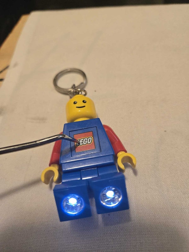 Lego Man Keychain - photo 2
