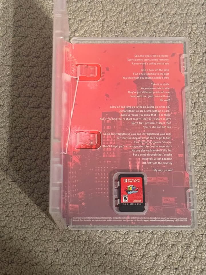 Super Mario Odyssey Game for Nintendo Switch - photo 2