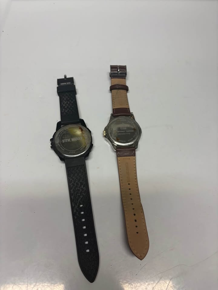 Preowned Men’s Watches – Lot of 2 (Steve Madden + Geoffrey Beene - photo 2