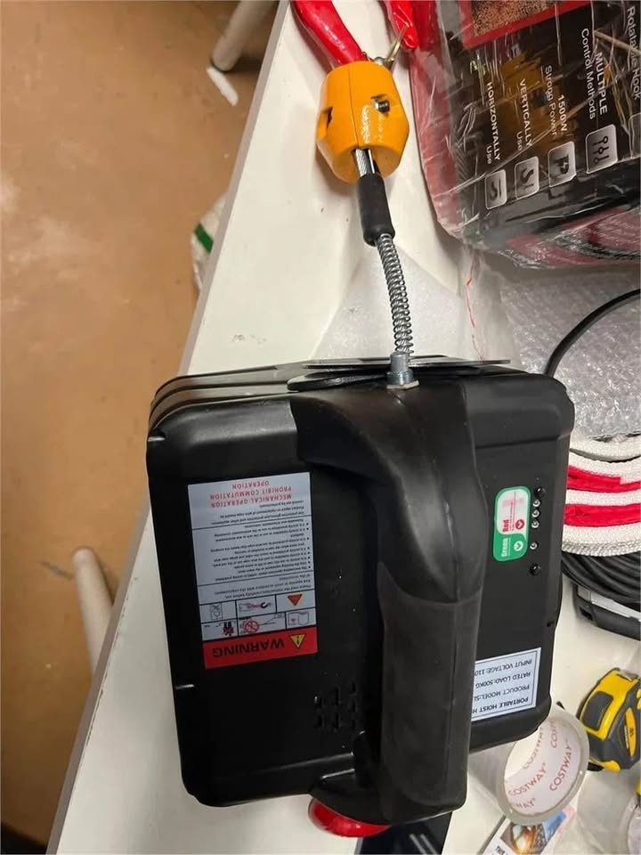 3 in 1 Electric Hoist Winch 1,100lb Wireless - photo 5