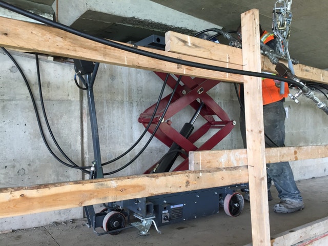 Mobile Hydraulic Lift Table – Two-Stage ESM120D - photo 2