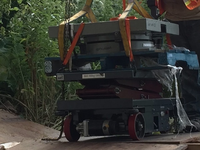 Mobile Hydraulic Lift Table – Two-Stage ESM120D - photo 4