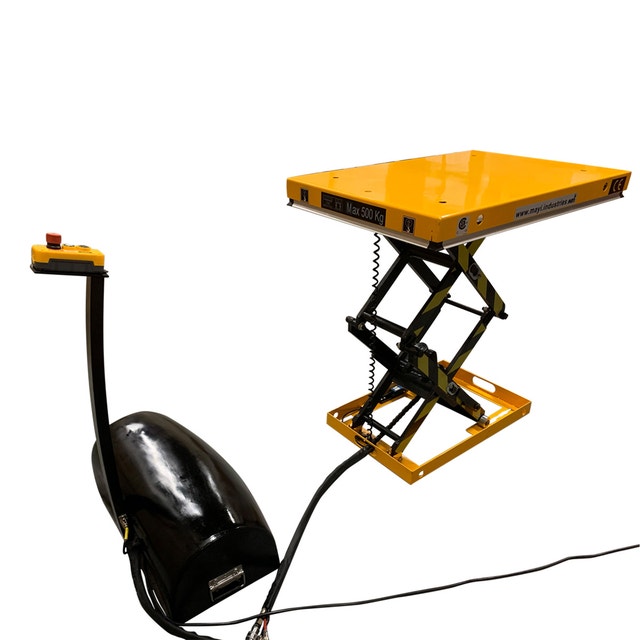 Hydraulic Lift Table – Low-Profile HZ0501 – 1100 lb Capacity