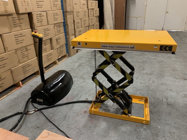 Hydraulic Lift Table – Low-Profile HZ0501 – 1100 lb Capacity - photo 4