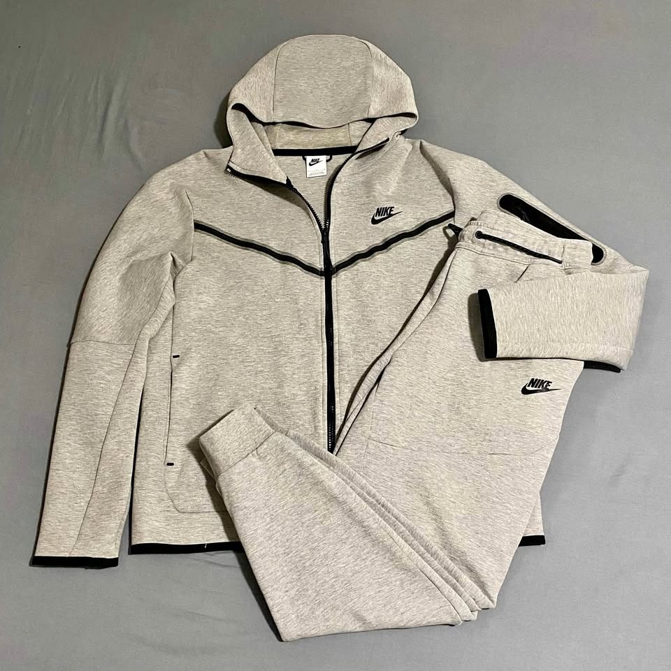 Grey Nike Tech Fleece Tracksuit