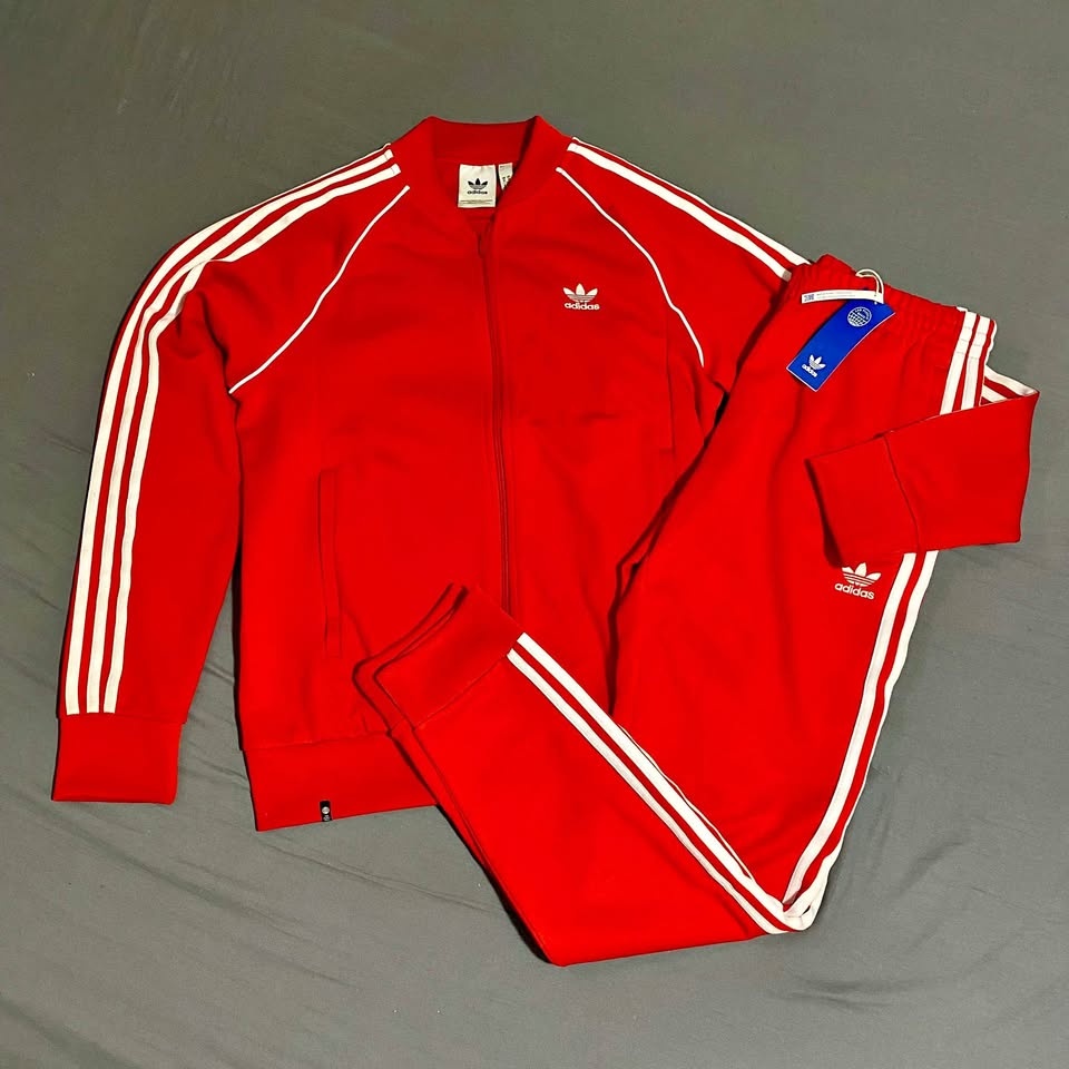 Red Adidas Tracksuit