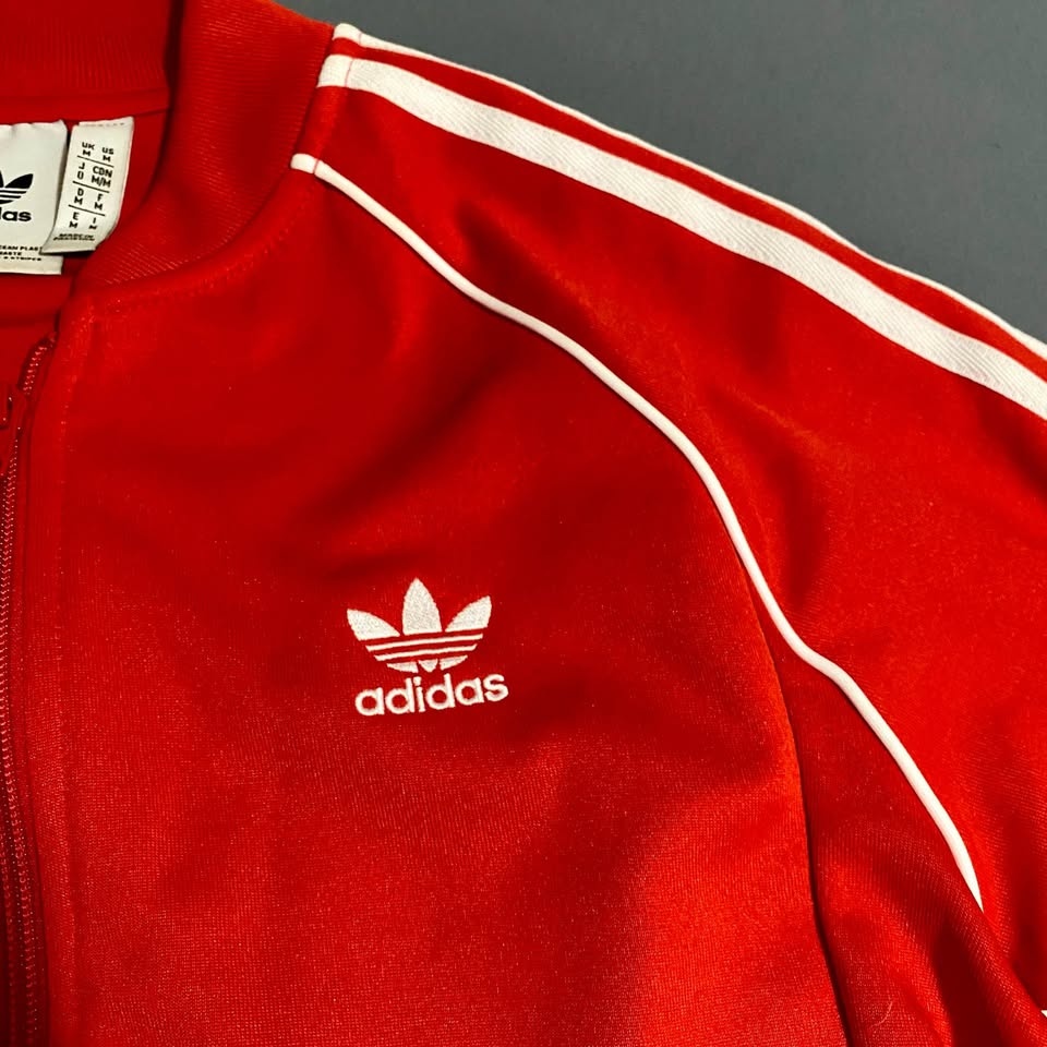 Red Adidas Tracksuit - photo 3