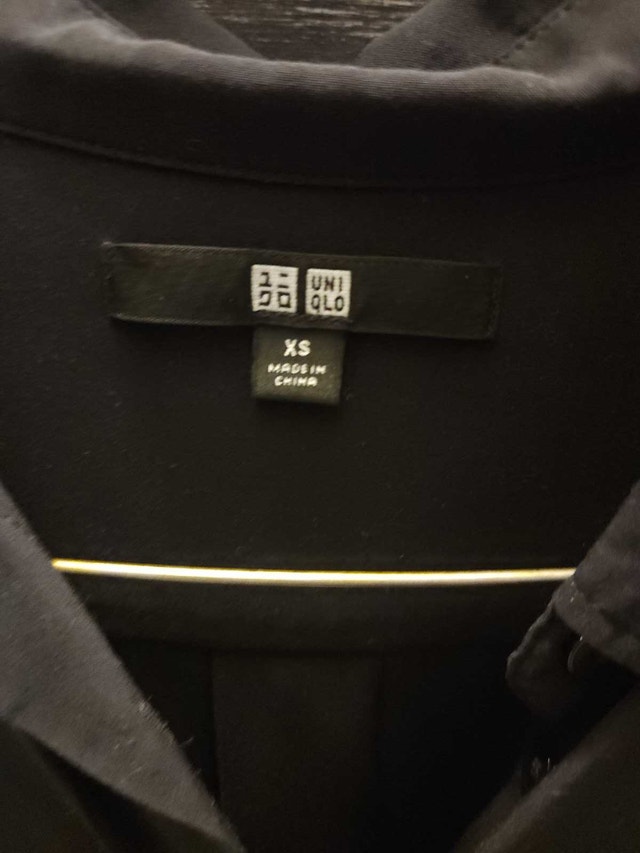 Uniqlo Black Button Up Shirt - photo 2