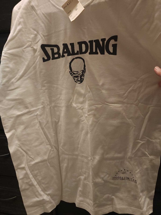 Spalding x Spoofs Limited T-shirt