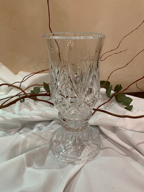 Partylite Crystal Candle Holder " Savannah"