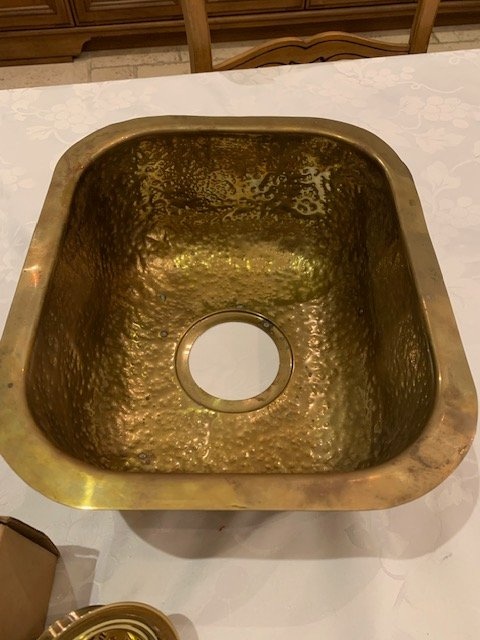 Sink Vintage  Nantucket Hand Hammered Brightwork - photo 3