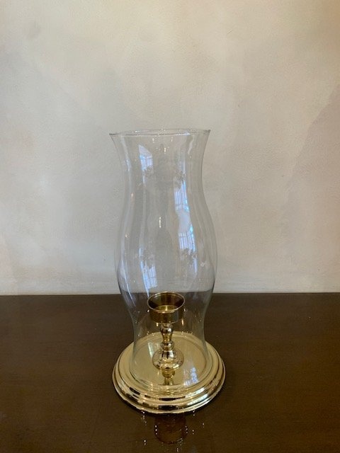 Hurricane Brass Holder Vintage By Copper Craft - photo 4