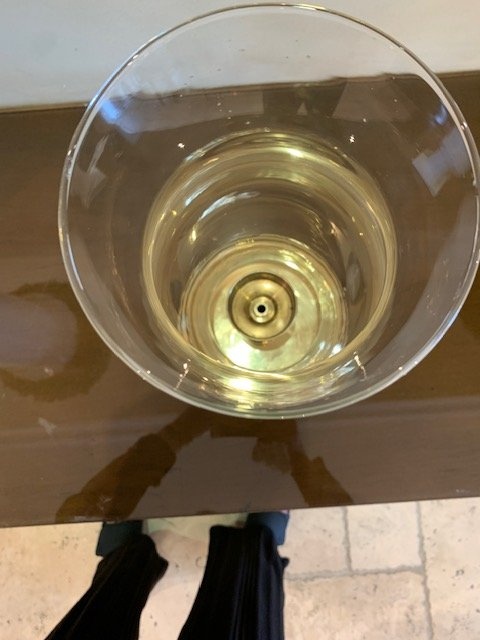 Hurricane Brass Holder Vintage By Copper Craft - photo 5