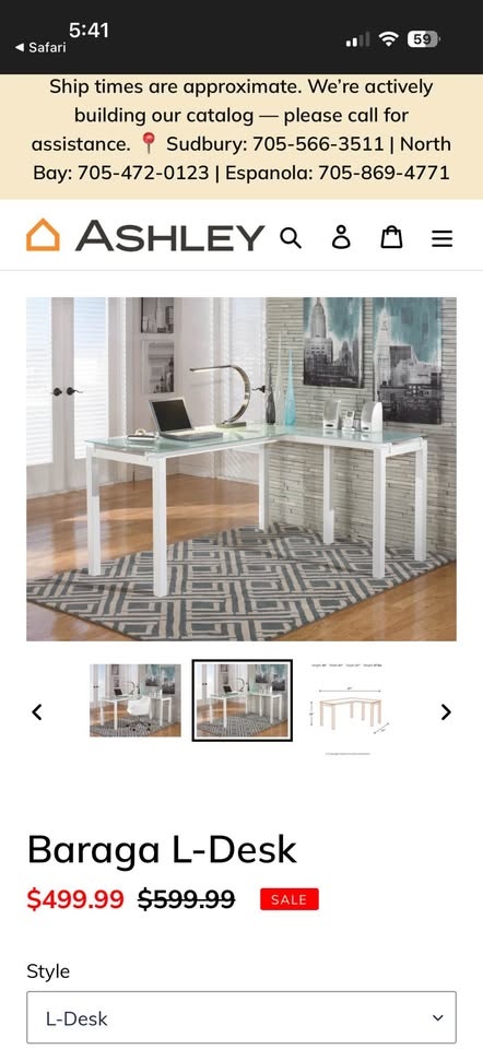 Office L-Desk - Baraga - photo 3