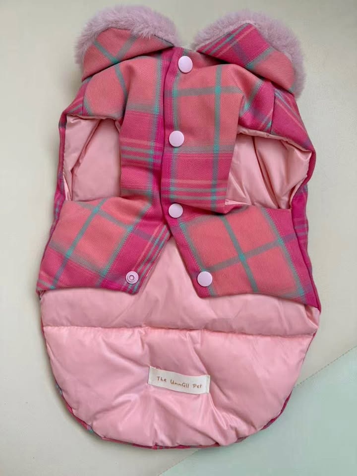 Cute Puppy/Dog Jacket REVERSIBLE