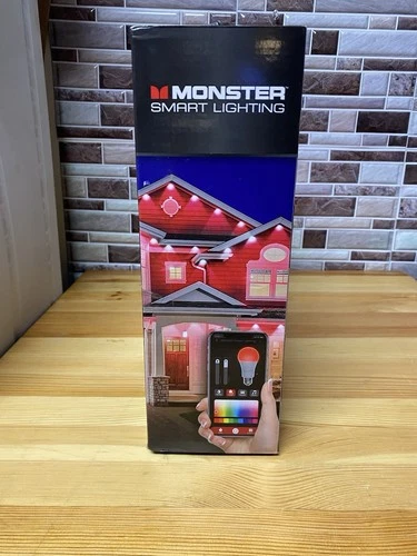 Monster Smart Outdoor Lights 100ft 72 LED RGB+IC+WW - photo 2